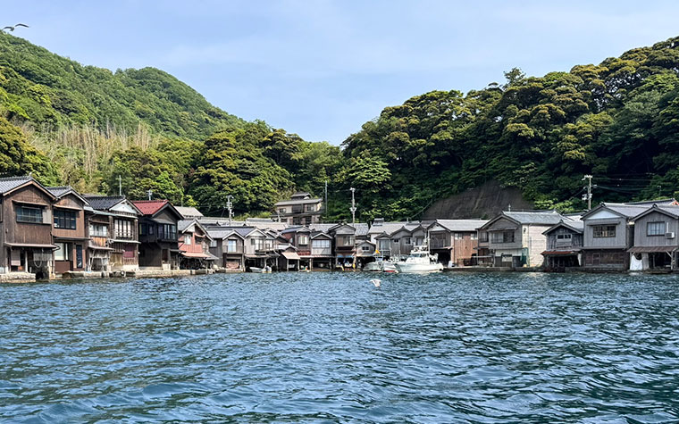 京都「伊根の舟屋」